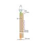 Henderson Bifold Folding Wardrobe Door Gear Set B10/2   thumbnail