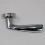 Acton Round Rose Fire Door Handle Polished Chrome FD30/60 thumbnail