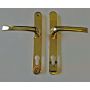 Mila ProLinea Lever Door Handle 92PZ 240mm Backplate Gold PVD (050424) thumbnail
