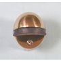 1705 Polished Brass Oval Shield Door Stop thumbnail