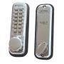Lockey 2210 Digital Mortice Dead Bolt Lock Satin Chrome thumbnail
