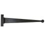 From The Anvil - 18" Penny End T Hinge (Pair) - Black thumbnail