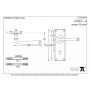 From The Anvil Avon Lever Lock Door Handle Set External Beeswax thumbnail