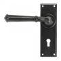 From The Anvil Regency Lever Lock Door Handle Set Black thumbnail