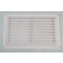 229 x 152mm Louvre Vent White thumbnail