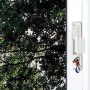 Cal Slide-Lok Locking White Patio Door Lock  thumbnail