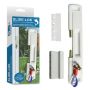 Cal Slide-Lok Locking White Patio Door Lock  thumbnail