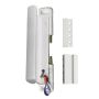 Cal Slide-Lok Locking White Patio Door Lock with Handle thumbnail