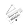 Union RetroV Variable Power Door Closer Silver thumbnail
