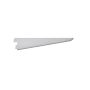 120mm Straight Shelving Bracket White IS8001 thumbnail