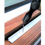 Stormguard Slikseal White Brush A.D.S Draught Excluder Set thumbnail