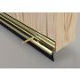 Stormguard 914mm Brassed Rubber BDS Seal Draught Excluder thumbnail