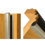 FP200 Finger Protector Roller Blind Aluminium thumbnail