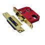 Union Strongbolt Oval Sashlock JL22OVS Brass 76mm thumbnail