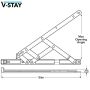 Versa Retro-fit 20" Friction Hinge Top Hung thumbnail