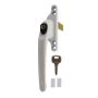 Cego Cadenza Locking Window Handle Left Hand White thumbnail