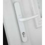 Yale Universal Repair Lever Door Handle Adjustable Fixings White thumbnail