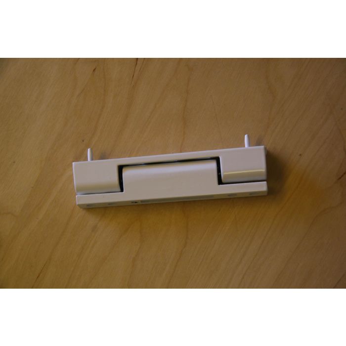 H115WHF White UPVC Flat Door Hinge (Single Hinge)