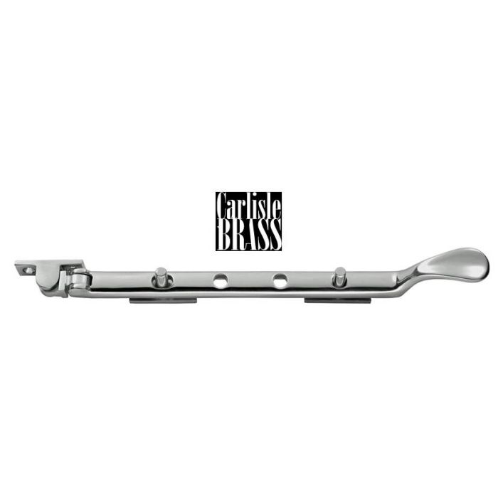 M44/B 302mm Victorian Casement Stay Satin Chrome