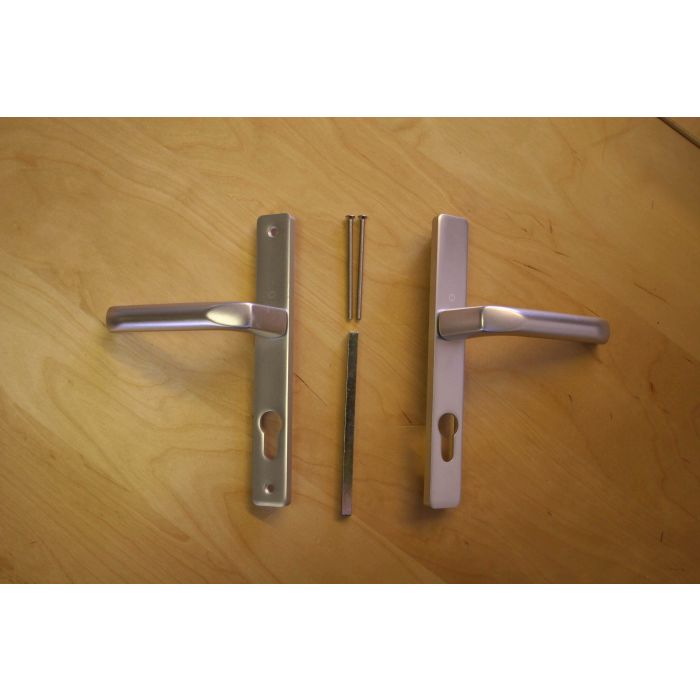 Hoppe 1729881 f1-silver lever door handle