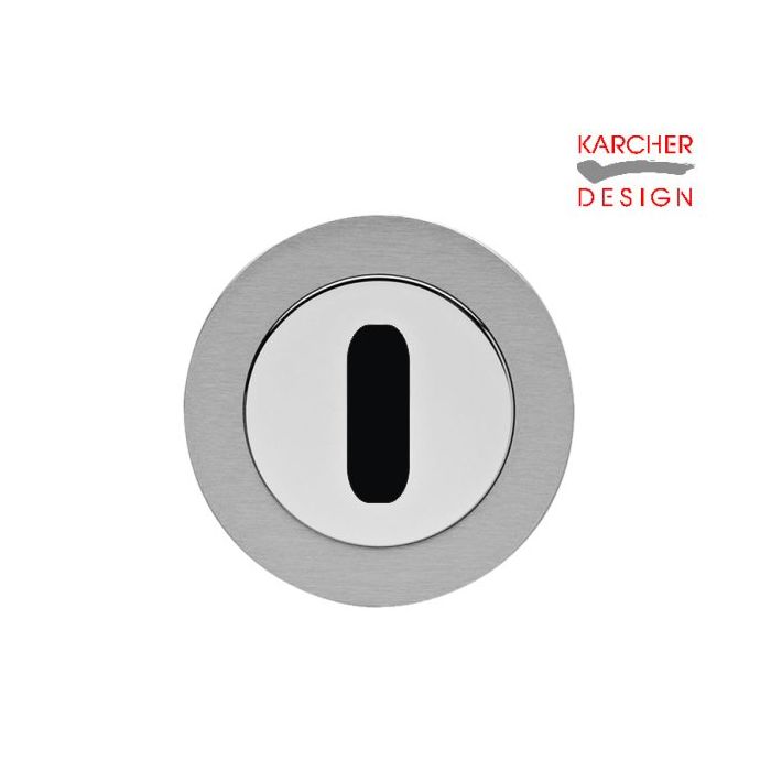 Karcher Ez1332 Satin/Polished Stainless Keyhole Key Hole Cover