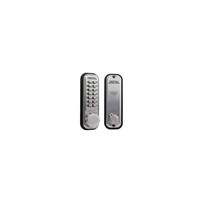 Lockey 2210 Digital Mortice Dead Bolt Lock Satin Chrome
