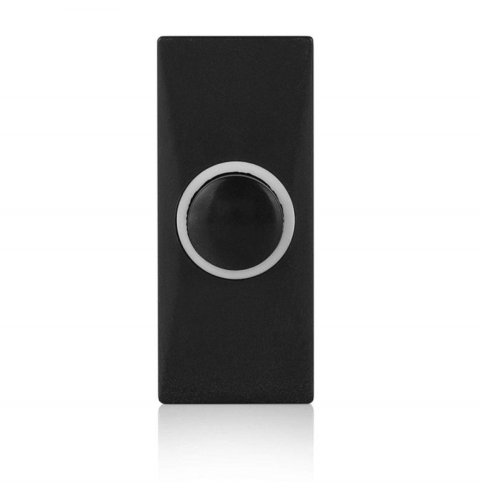 Byron 7900 Black Wired Bell Push Non Illuminated