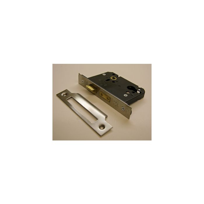 Guardian Y7000 63Mm S.Steel Euro sash door lock Case Only