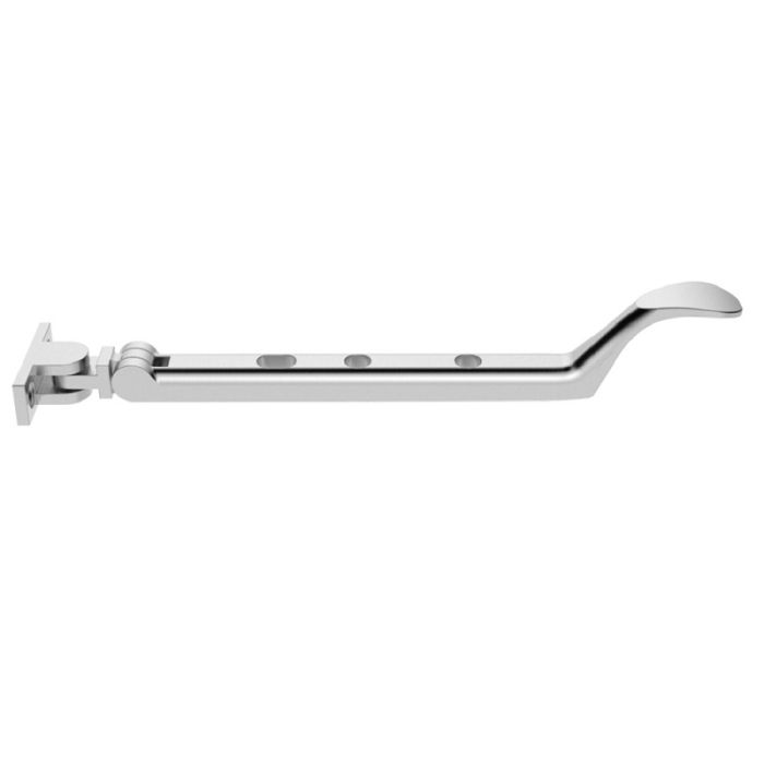 M44/B 302mm Victorian Casement Stay Satin Chrome