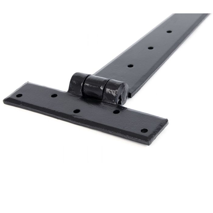 From The Anvil - 18" Penny End T Hinge (Pair) - Black