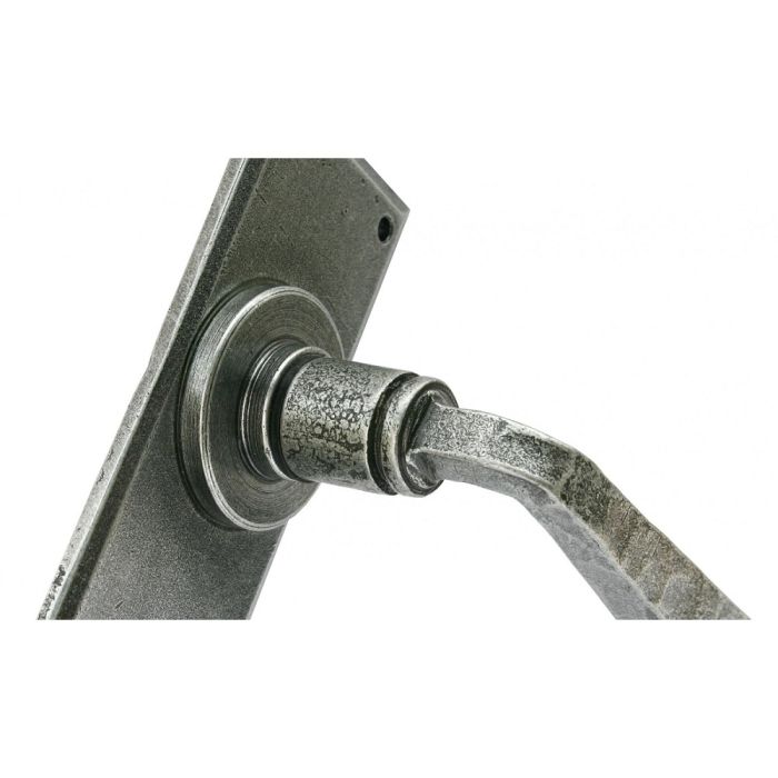From The Anvil Avon Lever Latch Door Handle Set Pewter Patina 