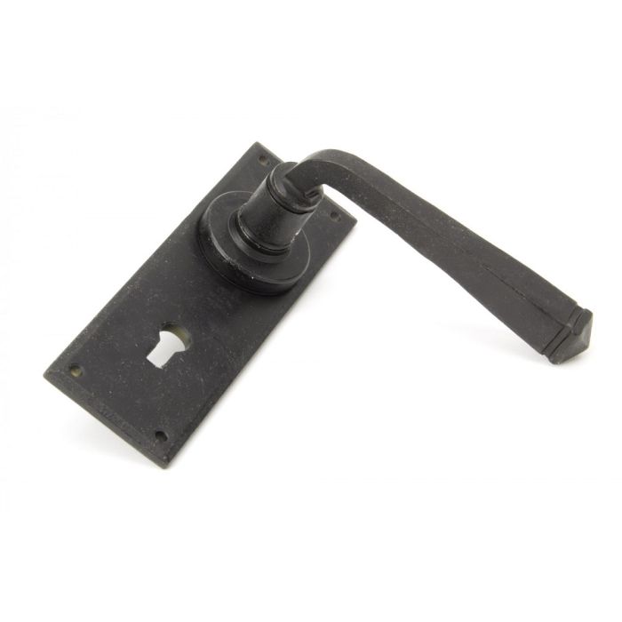 From The Anvil Avon Lever Lock Door Handle Set External Beeswax