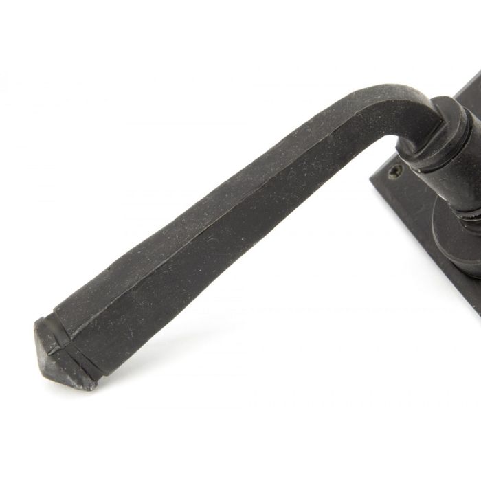 From The Anvil Avon Lever Lock Door Handle Set External Beeswax