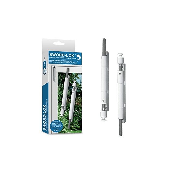 Cal Sword-Lok Slimline White Multi-Purpose Bolts