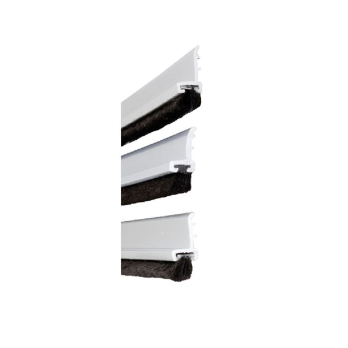 Stormguard Slikseal White Brush A.D.S Draught Excluder Set