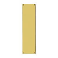 M39 305Mm X 70Mm Polished Brass Victorian Finger Plate