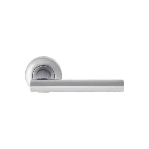 Colindale Round Rose Fire Door Handle Polished Chrome FD30/60