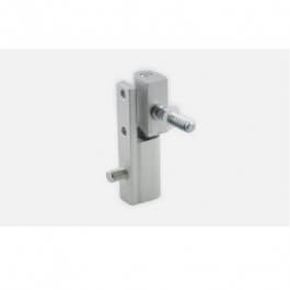 View Tollgate Sa0111 Silver Cubicle Door Hinge 2 Pronged Type