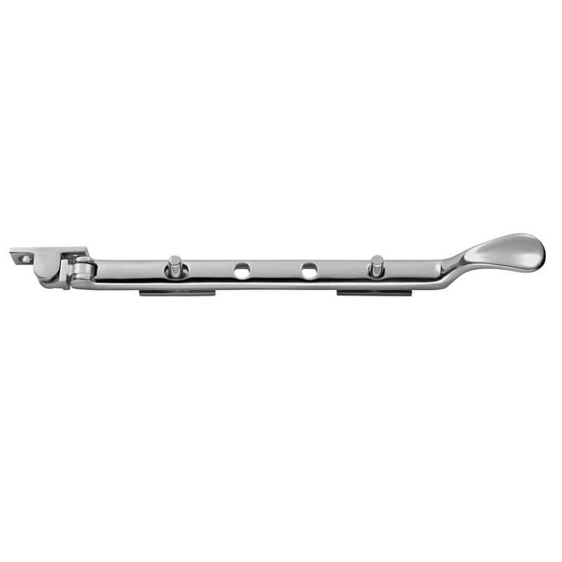 M44/S 270mm Victorian Casement Stay Polished Chrome