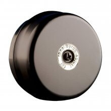 Byron 1210 Wired Wall Mounted Underdome Bell Black