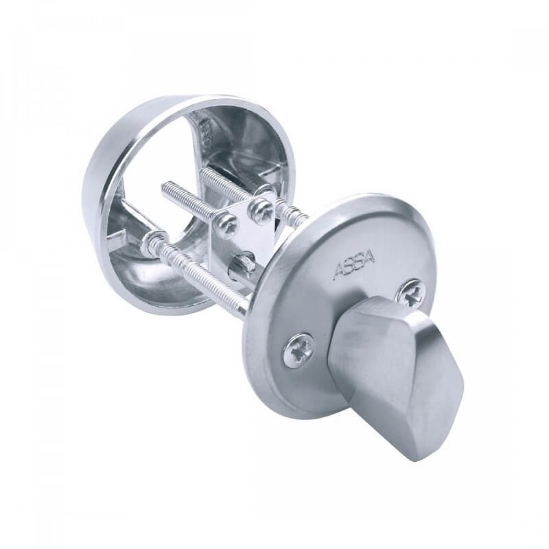Blikkenslager F.Kr. Fil Assa 256 Classic Thumbturn Set Satin Chrome