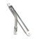 Abloy EA280 Chrome Concealed Lead Covers - 1