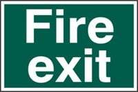 1502 Fire Exit Sign