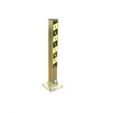Sentinel Ss-4 Fold Down Security Posts For Concrete