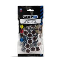 Gripit Brown 20mm Plasterboard Fixing Pack of 25