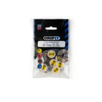 Gripit Yellow 15mm Plasterboard Fixing Pack of 8