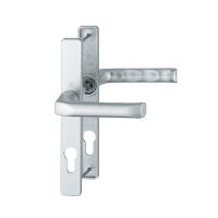 Hoppe 1729881 f1-silver lever door handle