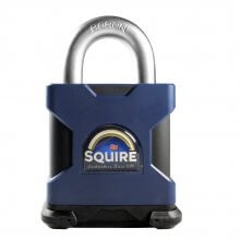 Squire SS65S 65mm Stronghold Padlock Solid Steel Open Shackle