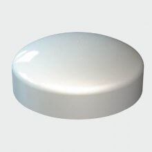 White Plastidome Screw Caps To Suit No 6 & 8 (Bag of 100)