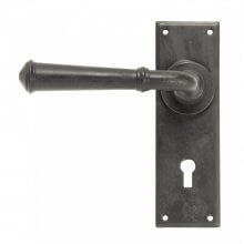 From The Anvil Regency Lever Lock Door Handle Set External Beeswax
